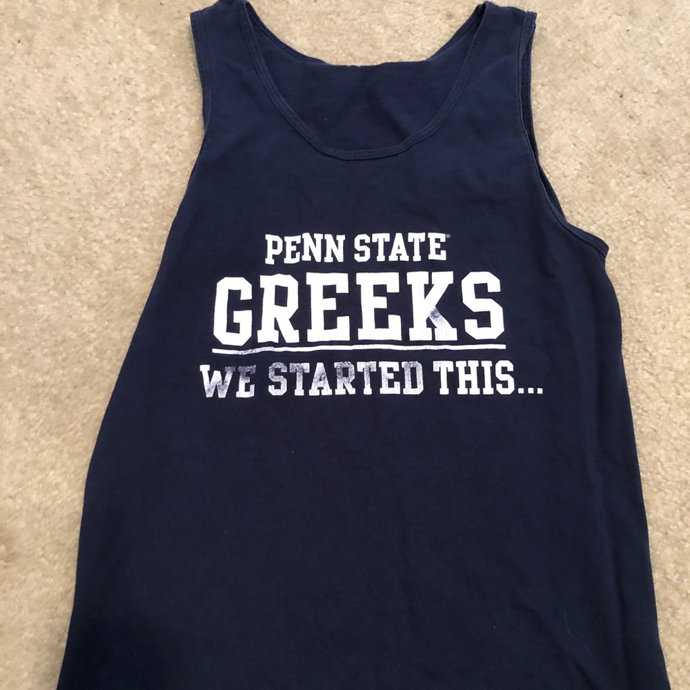 Penn state Greeks tank top size small